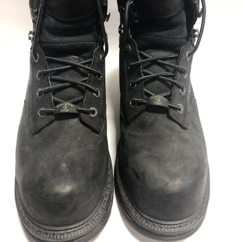 Wolverine Men’s Hellcat Ultra Spring 6” Black Work Boots, Size 12 M